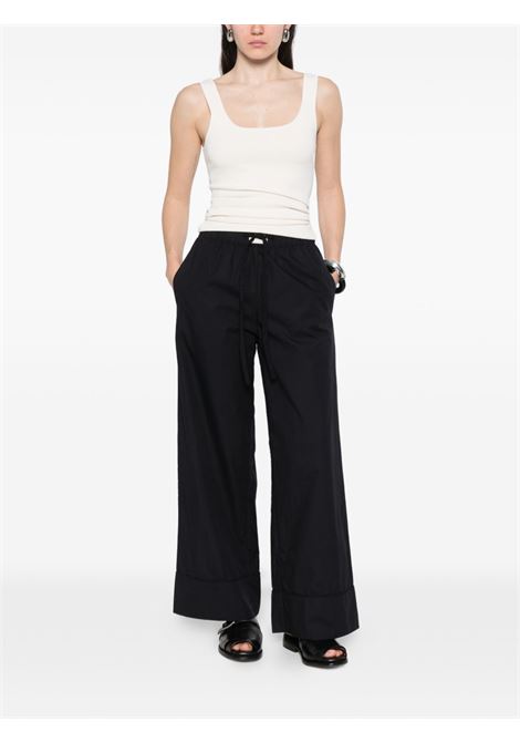 pantaloni pajama unisex neri ENTIRE STUDIOS | ESSS26PA090120015